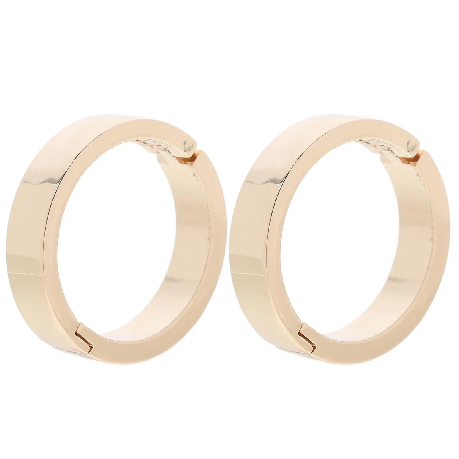 2Pcs Calendar Binding Rings Metal Loose Leaf Large Desk Elegant Design Easy Operation Multipurpose Solution Book Binding