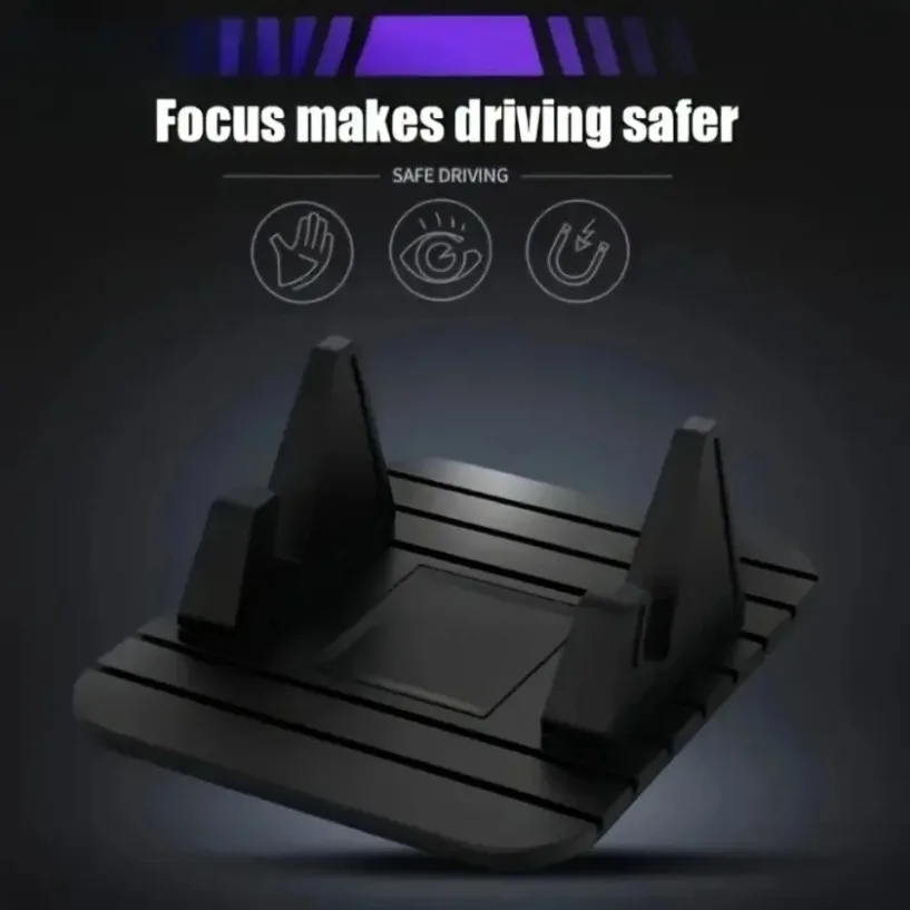 New Non-slip Car Phone Holder GPS Navigation Bracket Desktoop Phone Stand For iPhone Samsung Xiaomi Android Smart Phones