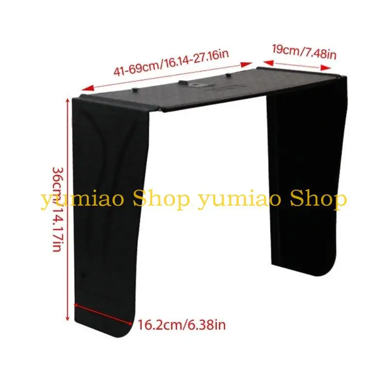 587b 27 pouces moniteur d'affichage Hood Sunshade Screen Visors Visors moniteur réglable Hood
