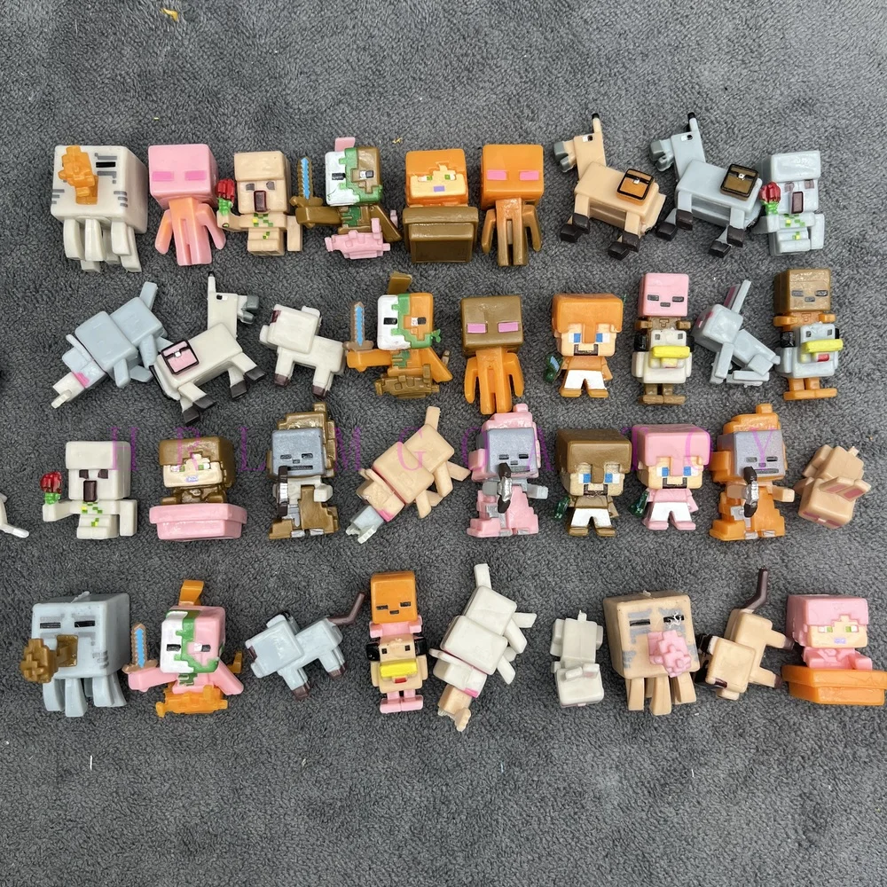 24 قطعة/36 قطعة/المجموعة/المجموعة لعبة كلاسيكية عالمية صغيرة نماذج شخصية محيطية الحلي البلاستيكية لعب الأطفال