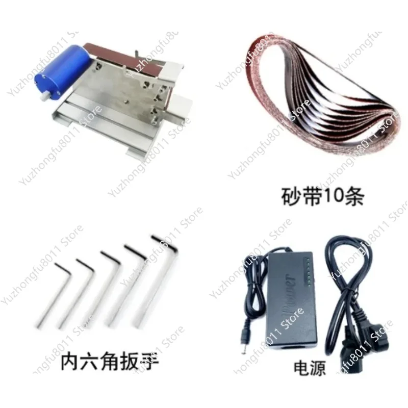 Electric Water-cooled Belt Sander 50*533MM Waterproof  DIY Sharpener Polishing Machine Backstand Cutlery Sander