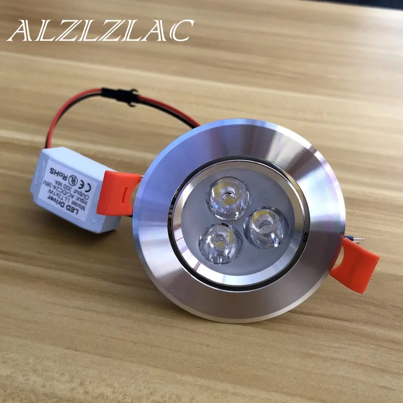 

Dimmable Led Downlight 3W 12V 24V 36V Spot Led Light 110V 220V Aluminum Recessed Led Ceiling Lamp Jewelry Cabinet Showcase