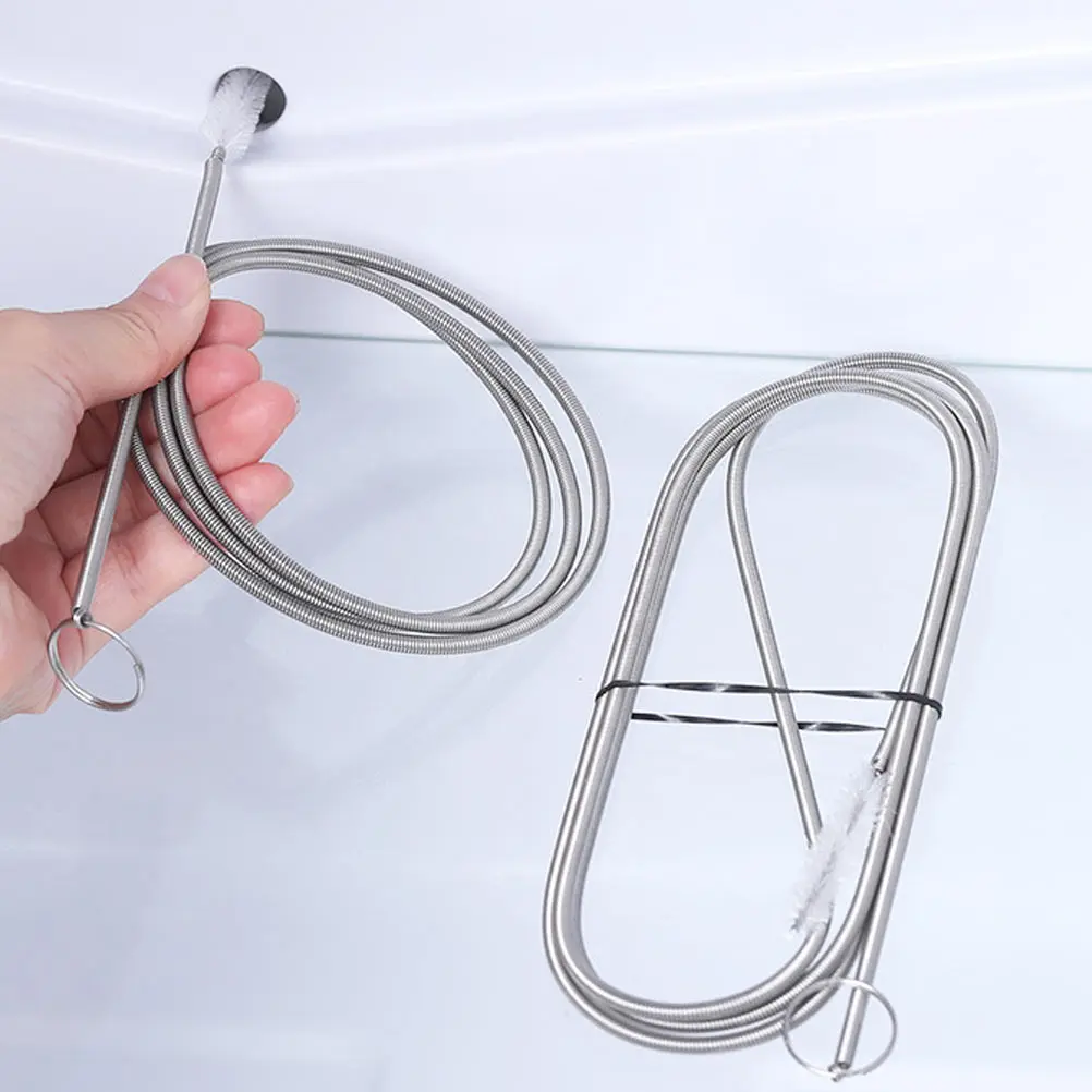 

3pcs Flexible Pipe Clog Remover Fridge Drain Cleaner Cleaning Tool For Sink Bathtub Refrigerator Dredging Device Drain