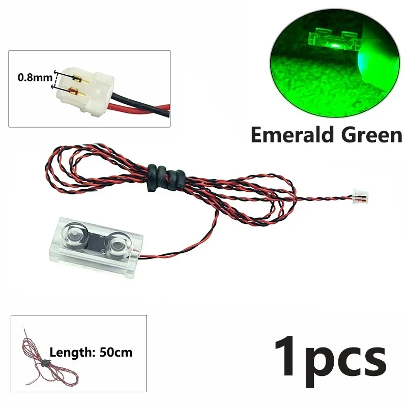 MOC 0,8 mm Pin-LED-Baustein 1x2 1x4 Blinkende Lampe Straßenbeleuchtung Lichtschwert Scheinwerfer Kerzenlampe dünne Bodenlampe Bausteine – Detail 16