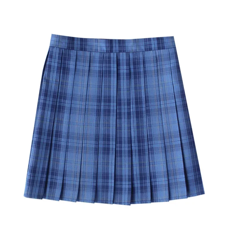 XS-5XL New Pleated Skirt for Women Mini Skirts Japanese School High Waist Kawaii Cute Grey Plaid Skirt Uniform Harajuku Jupe