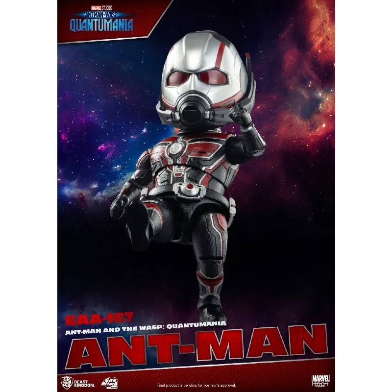 ของเล่นสะสม Beast Kingdom รุ่น Q ฉบับสำเร็จรูป ขยับได้ สมจริง ตุ๊กตาแอนท์แมน ของขวัญเทศกาลสำหรับเด็กผู้ชาย