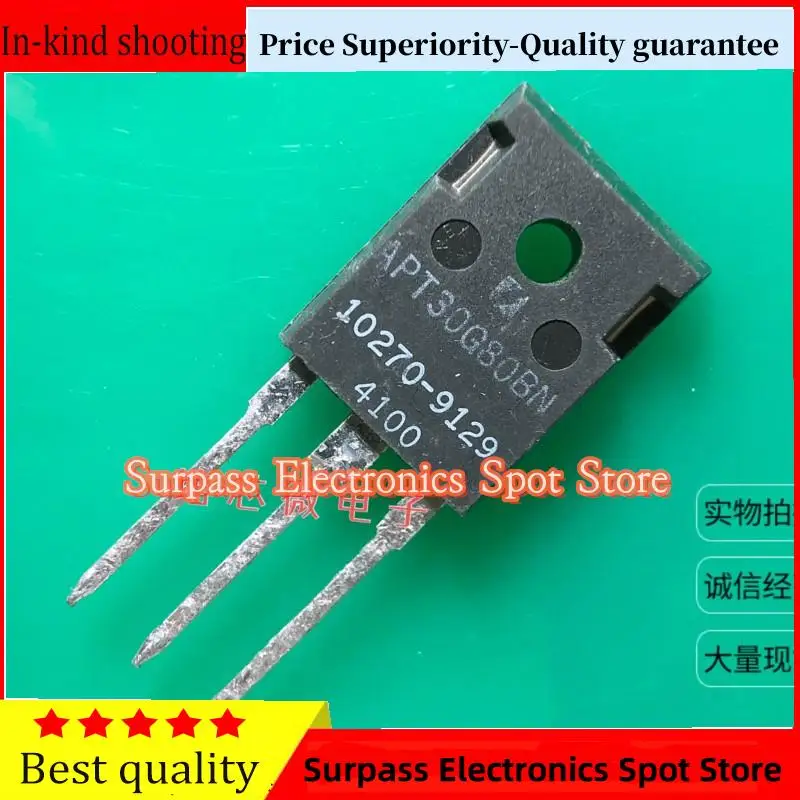 10PCS-100PCS  APT30G80BN  TO-247    Price Superiority-Quality guarantee