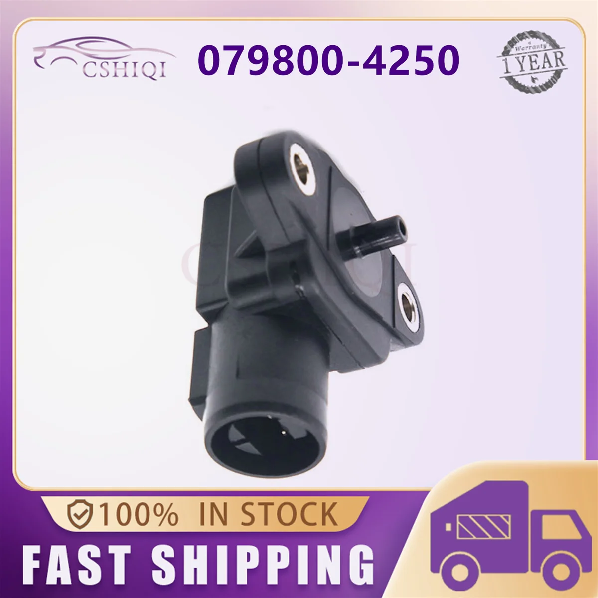 079800-4250 Manifold Air Pressure Sensor MAP 37830P05A01 37830P0GS00 0798004250 For Honda Accord Del Sol Odyssey Acura Integra