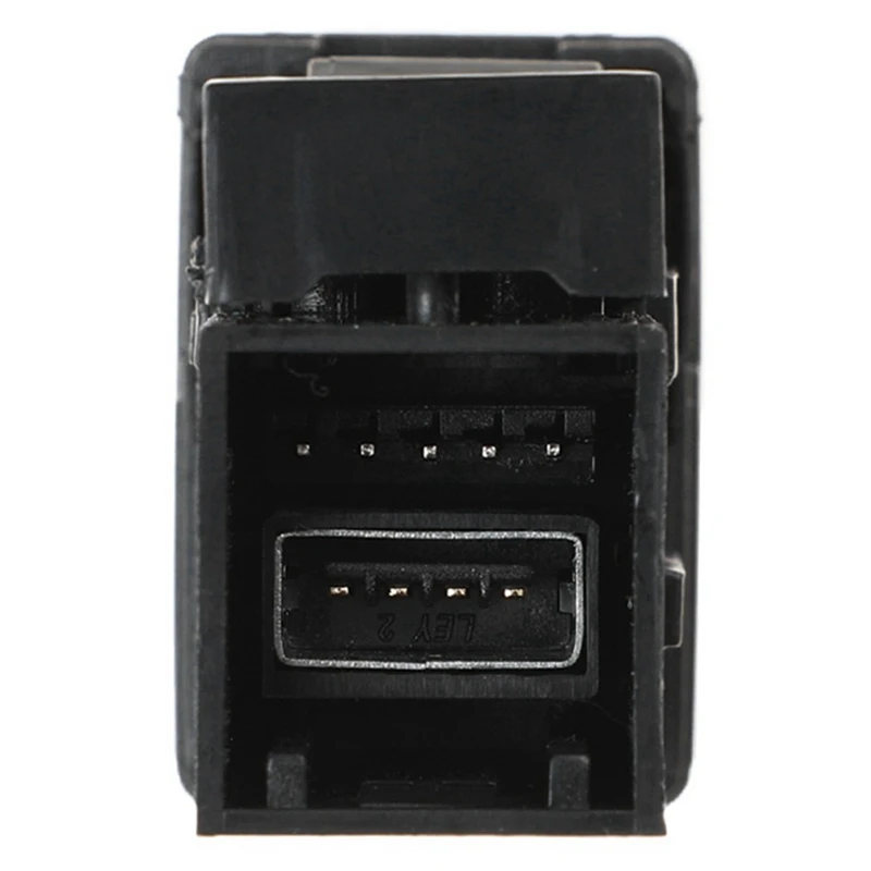 Adaptador de conector USB AUX, accesorio para Toyota Lexus 86190-60040 8619060040, plástico negro, 1 piezas