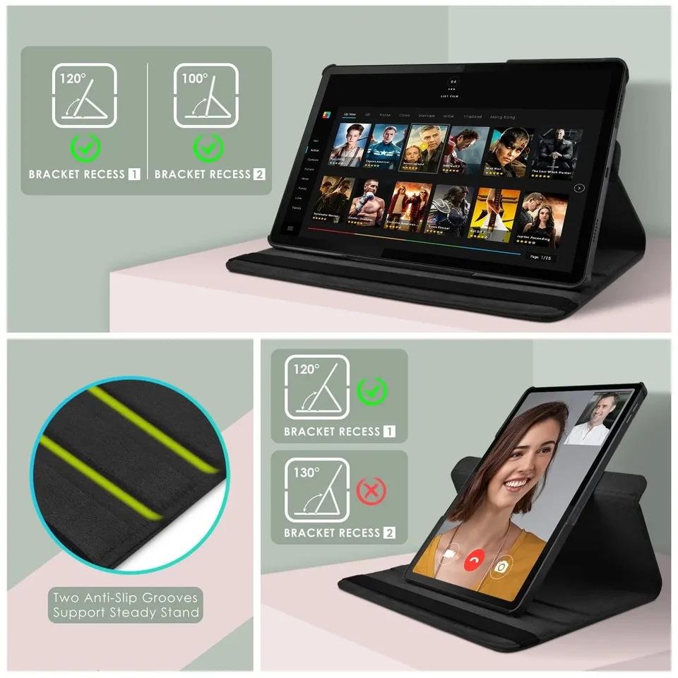 Case for Lenovo Tab M10 HD 10.1 (2nd Gen) TB-X306X / TB-X306F PU