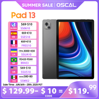 OSCAL Pad 13 Tablet ,10.1 inch FHD Display, 7680mAh Battery ,8GB RAM+256GB ROM, Octa-Core T606 Pad, Dual 4G,Android 12