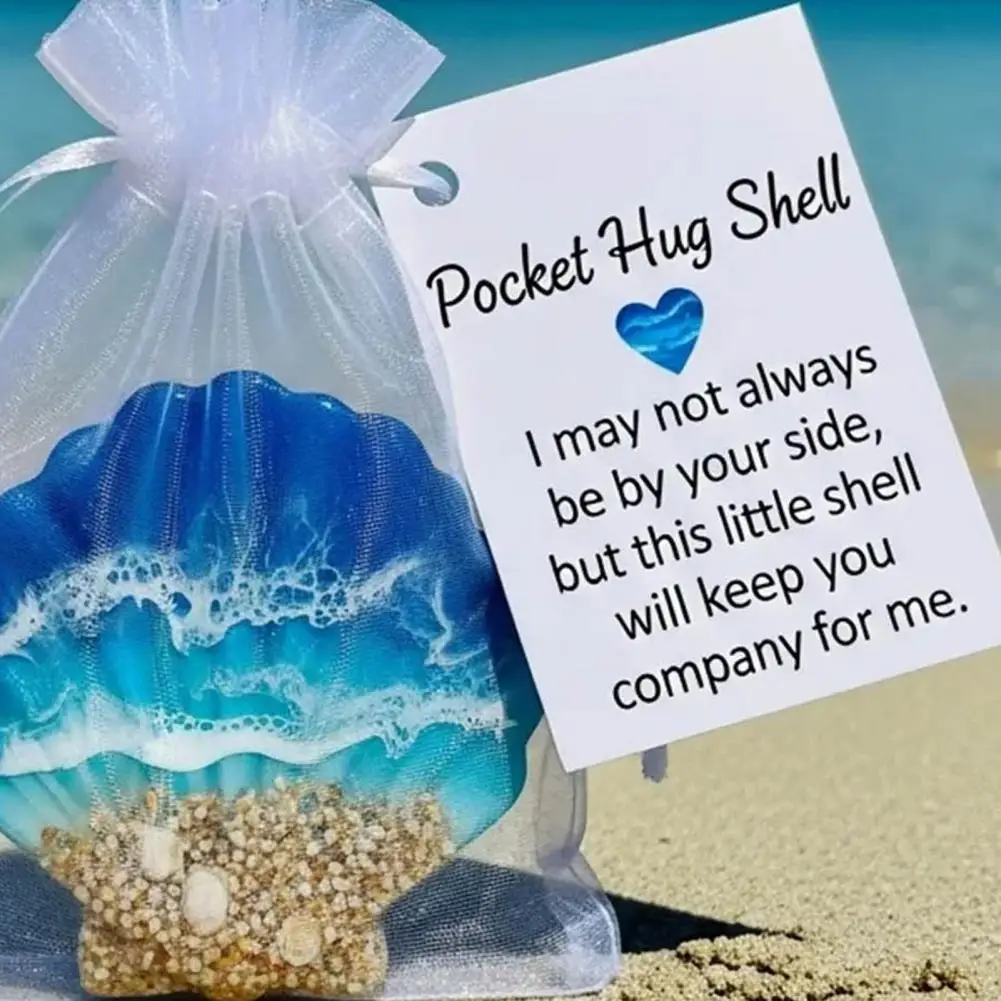 Resin Pocket Hug Pocket Hug Resin Token Set Emotional Support Mini Statues with Positive Card Inspirational Dog Turtle Octopus