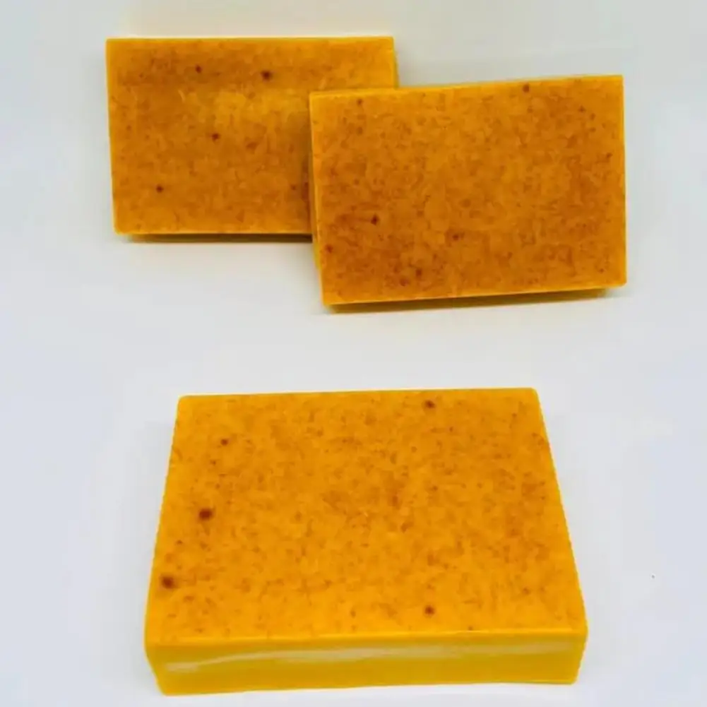 100g Turmeric Kojic Acid Glow Soap Dark Spot Acne Removal Even Skin Tone Mositen Smooth Skin Deep Cleansing Handmade Soap