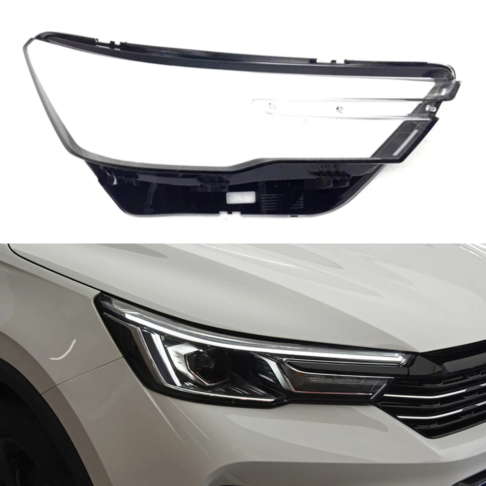 

For Roewe PX3 PRO 2021 Car Front Headlight Glass Headlamps Transparent Lampshade Lamp Shell Headlight Cover Lens Lampcover Caps