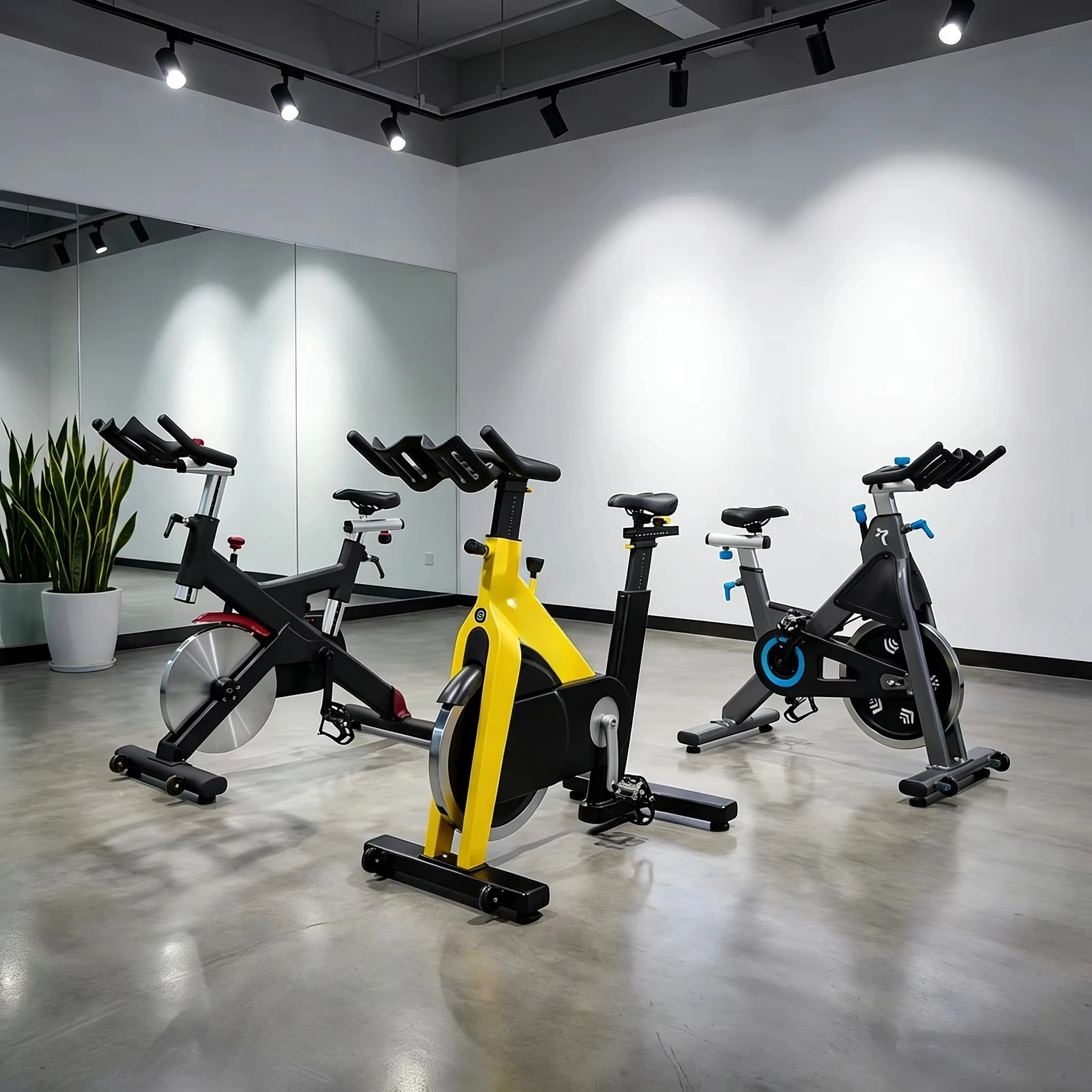 Spinning Bike Stationary Bicycle Cardio Indoor Adjustable Professional Spinning Bike Exercise Gym Equipment