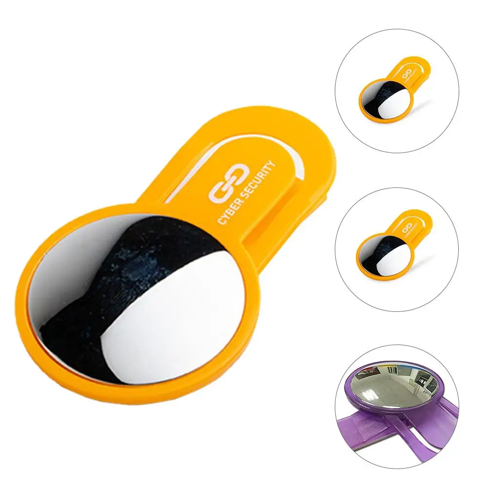 Computer Rear-View Mirror Reflective Monitor Desk Office Cubicle Mirrors Screens Adjustable Surveillance Installation Desktop