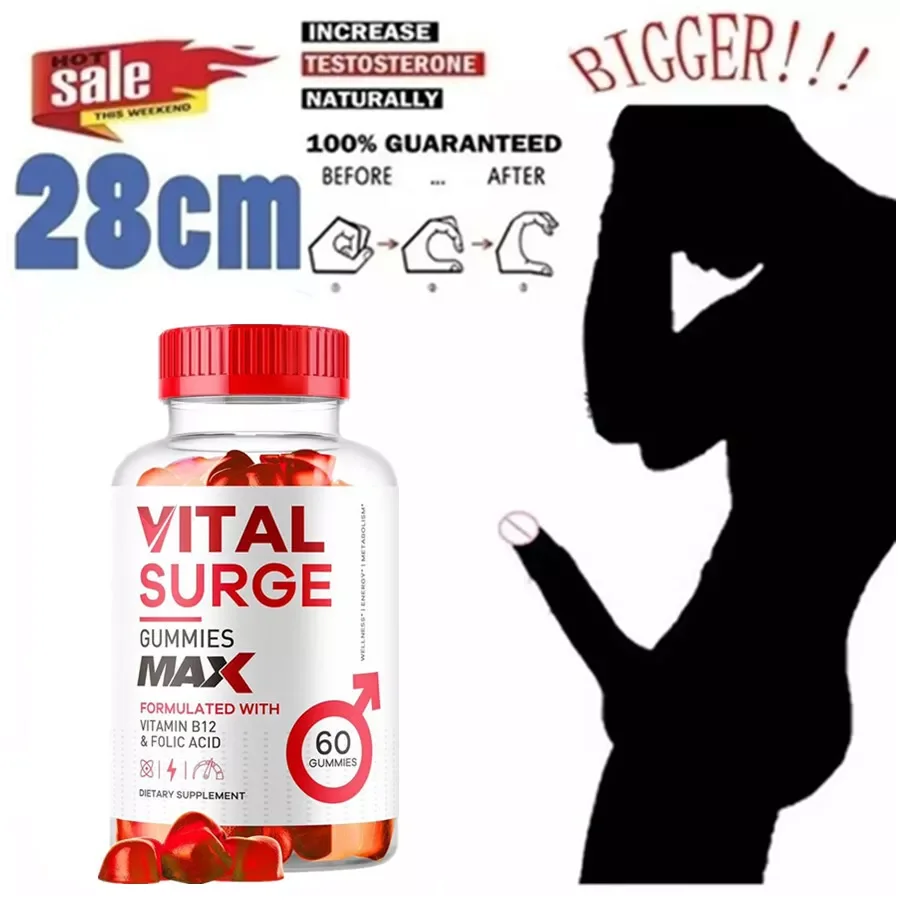 

Vital Surge Male Gummies, Vital Surge Testo Support Gummys Performance - 60 Gummies