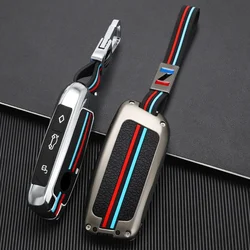 Zinc Alloy Car Key Case Cover for BMW X1 U11 X7 G07 XM G09 i7 7 Series G70 LCI iX I20 U06 G81 M3 Auto Accessaries Key Fob