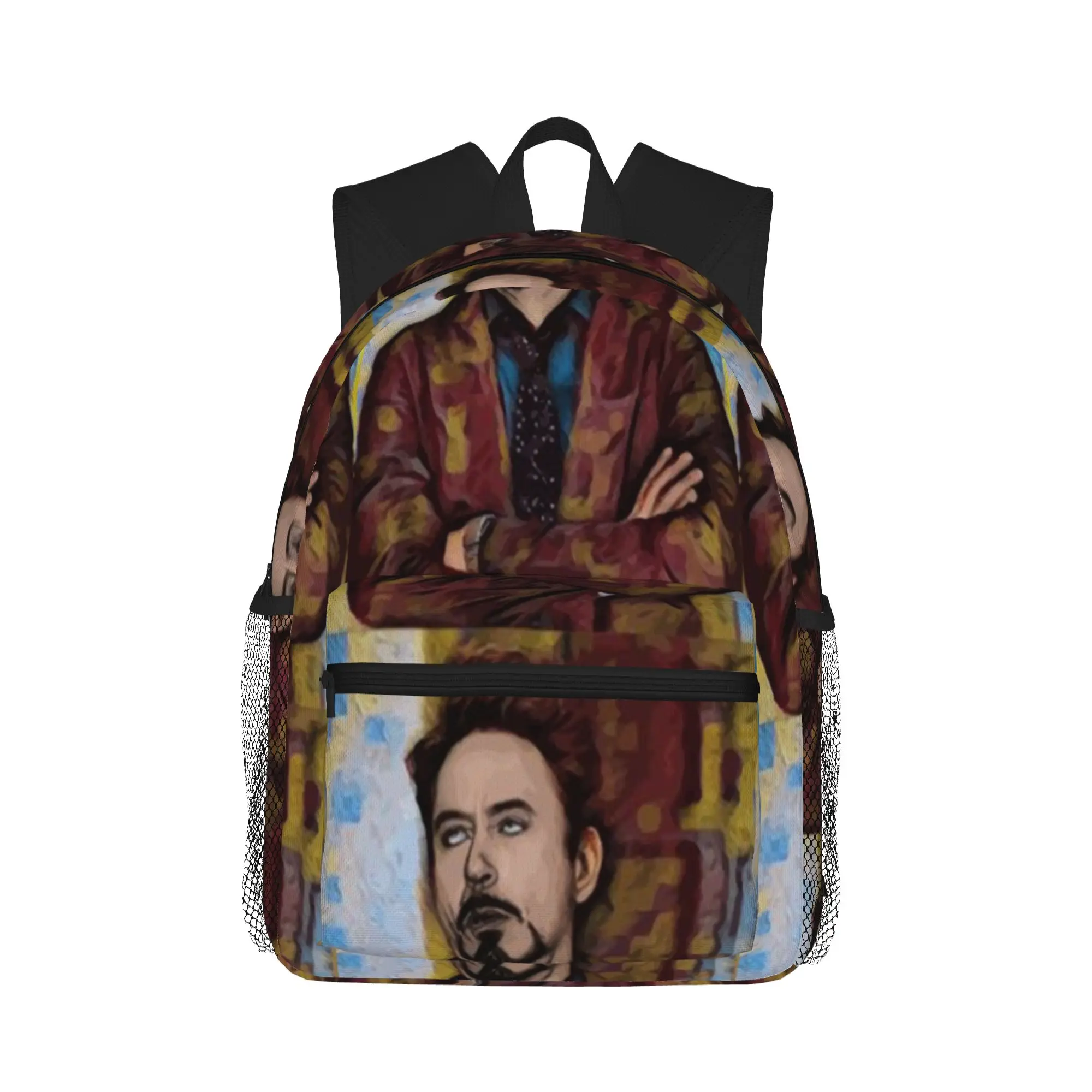 

Robert Downey Jr - Meme Casual Backpack for Students and Adults Feminina backpack
