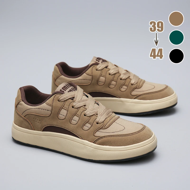 

2024 Autumn Winter Low Top Casual Breathable Trend Board Shoes Student Sports Skateboarding Shoes Fashion Vulcanized Shoes men