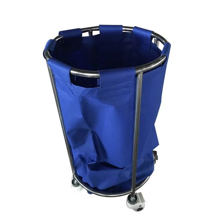 

T211 Stainless Steel Medical Laundray Trolley Hospital Linen Trolley Cart