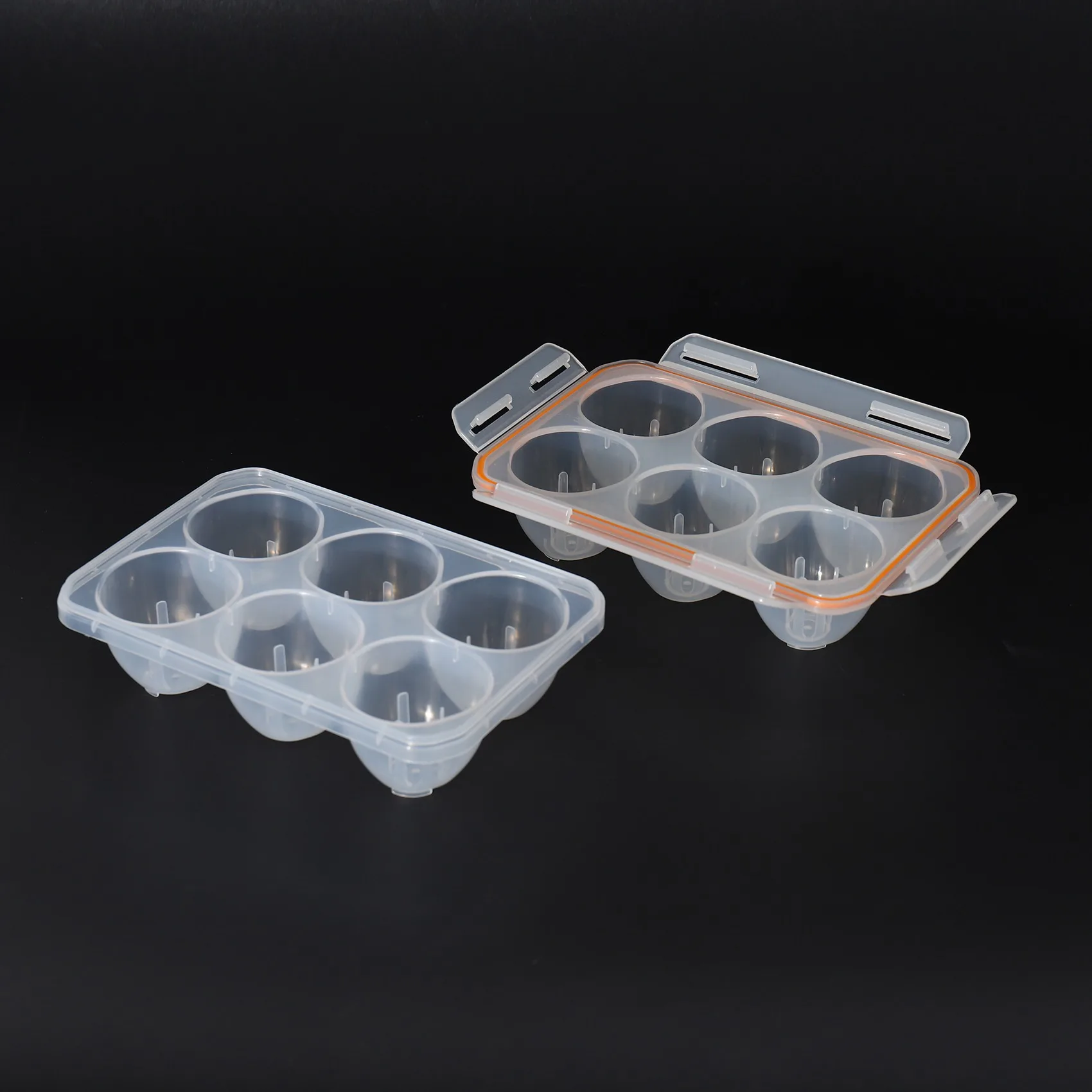 

ABLJ Portable Camping Shockproof And Leakproof 6 Eggs Carrier Container Case Eggs Carrier Holder Egg Storage Box Case