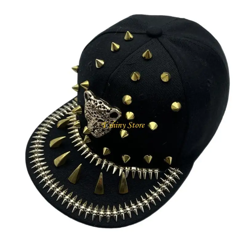 N58F Fashionable Duckbill Hat Adjustable Men Baseball Hat Men Headwear Accessory For Music Festival Party Daily Wear
