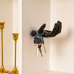 Storage Resin Hand Design Wall Hanger Bathroom Supplies   Hanger Hook Storage Resin Hand Design Wall Hanger Bathroom Supplies