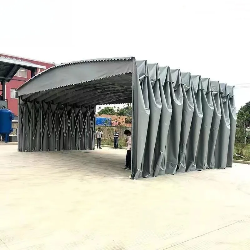 

Большой мобильный двухтактный тент, электрически выдвижной и выдвижной уличный тент, складной навес для парковки