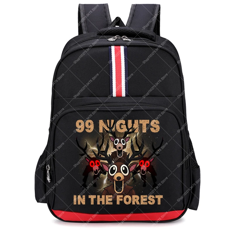 게임 99 나이츠 인 더 포레스트 배낭 어린이 만화 귀여운 책가방 소년 대용량 배낭 어린이 책 가방 액세서리 선물