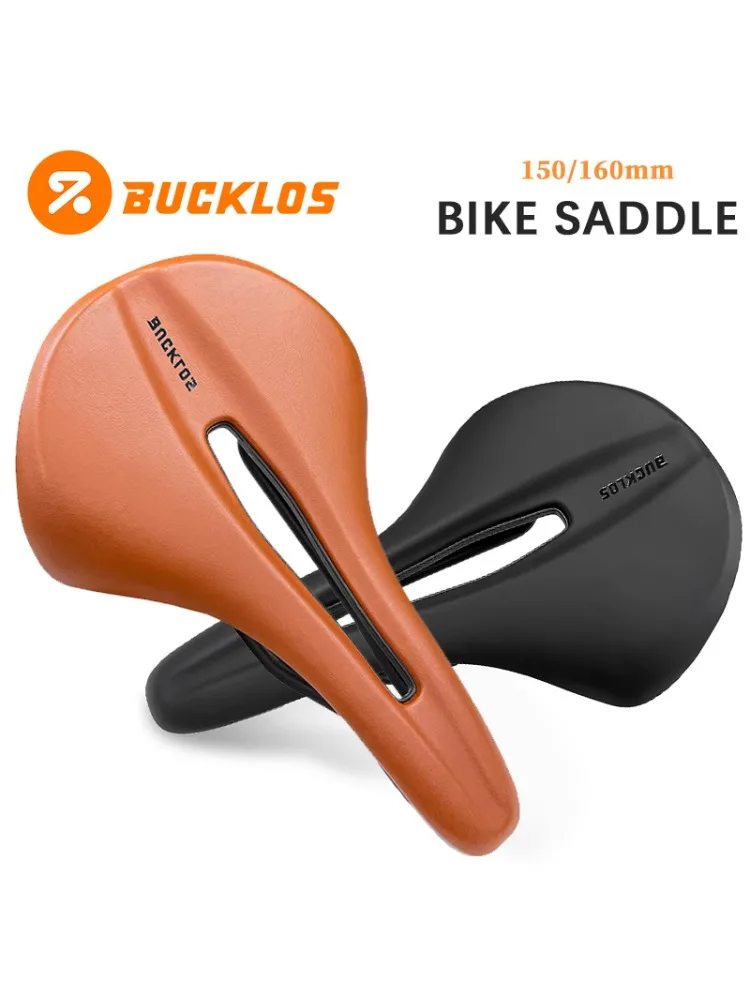 AliExpress BUCKLOS Vacuum Bicycle Saddle 150mm 160mm Road MTB Seat Cushion Comfortable Hollow Exercise Bike Saddle for Men and Women