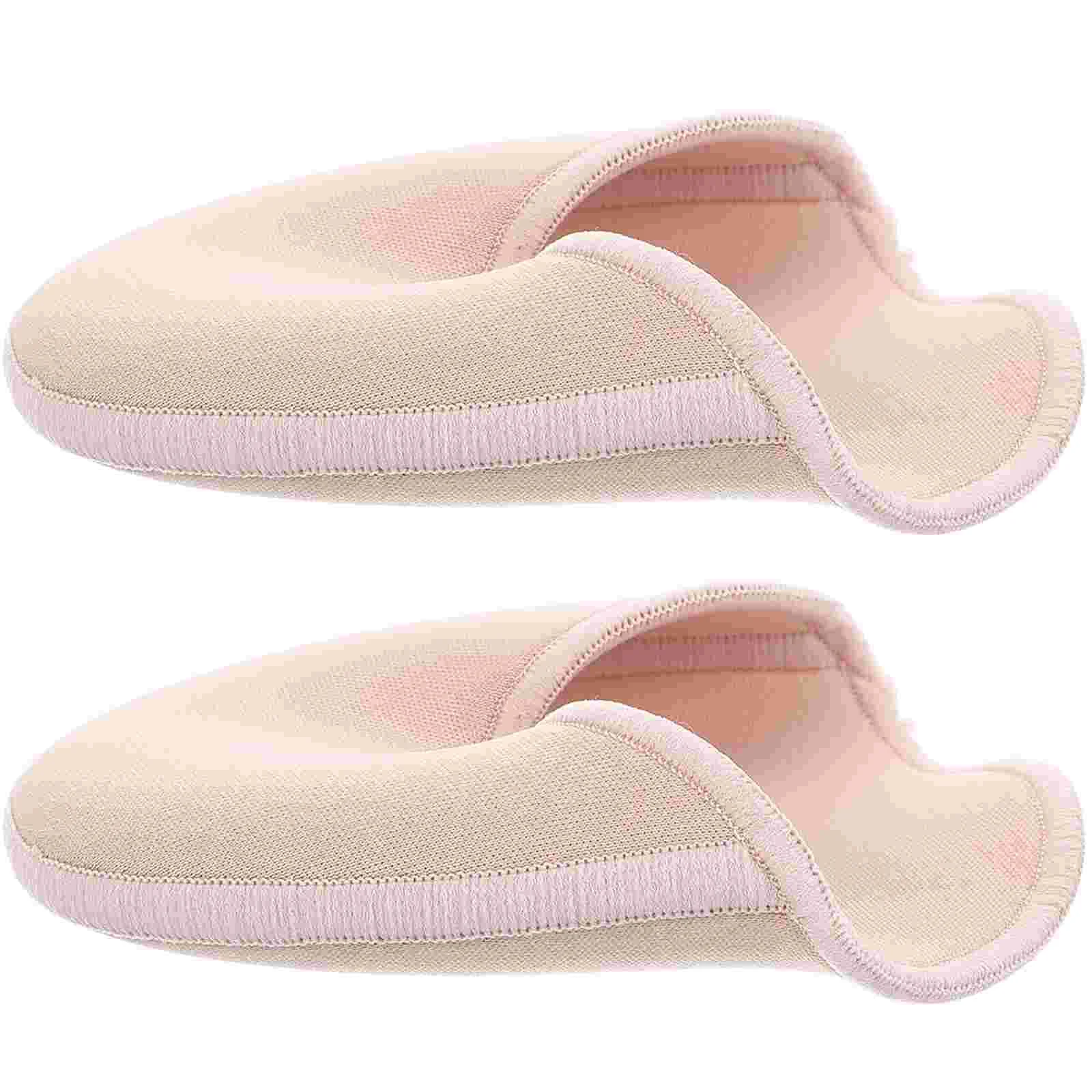 Comfortable Ballet Pointe Set Miss Shoe Inserts Foot Protector Knitted Fabric Toe Covers Women