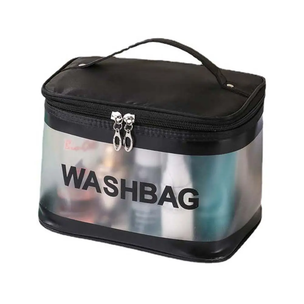 Vrouwen Mode Pvc Wastas Reizen Handtas Make-Up Tas Toilettas Cosmetische Organizer Cosmetische Opbergtas