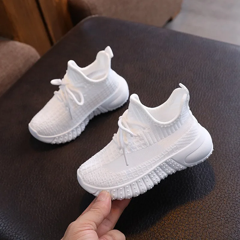 New Children's Mesh Sports Shoes Student Outdoor Casual Shoes Boys and Girls Fashion Running Shoes Kids Non-slip Breathable