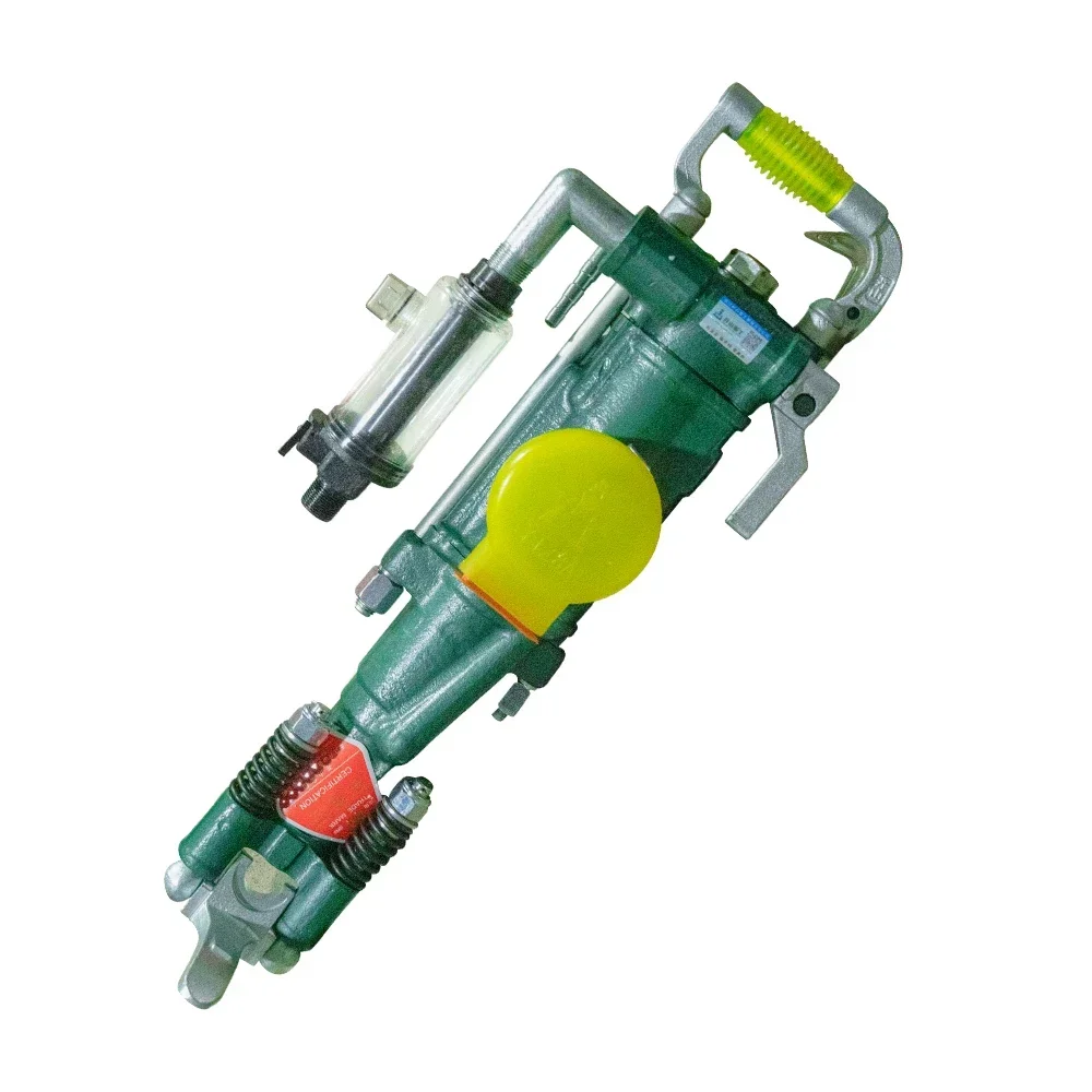 Indispensable Handheld Hard Rock 5m YT28 Jack Hammer Air Leg Pneumatic Perforadora Rock Drill for Blast Hole Drilling