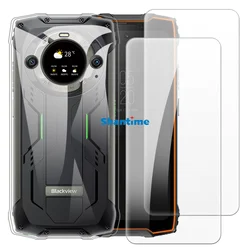 부드러운 케이스 및 강화 유리 화면 보호기, Blackview BV9300 Pro용, 전신 보호, 2 팩