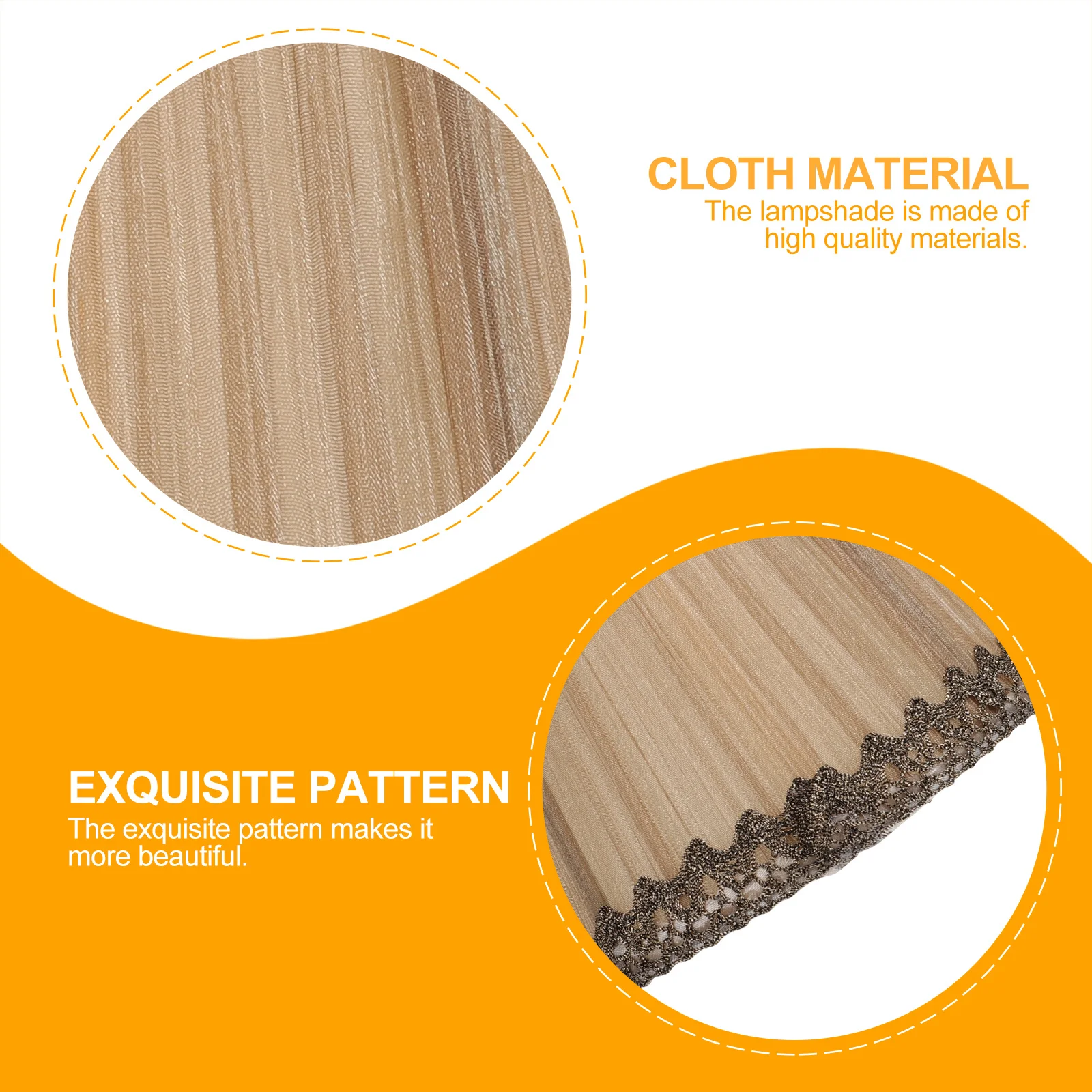 

1Pcs European Style Ceiling Lamp Shade Decorative Cover Indoor Wall Hanging Lampshade Elegant Light Shade Warm Room Lighting