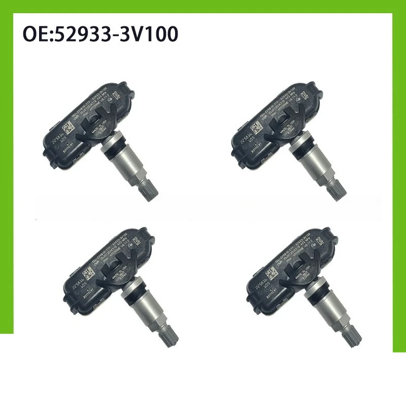 

52933-3V100 529333V100 1/4pcs TPMS Tire Pressure Monitor Sensor for Hyundai i40 ix35