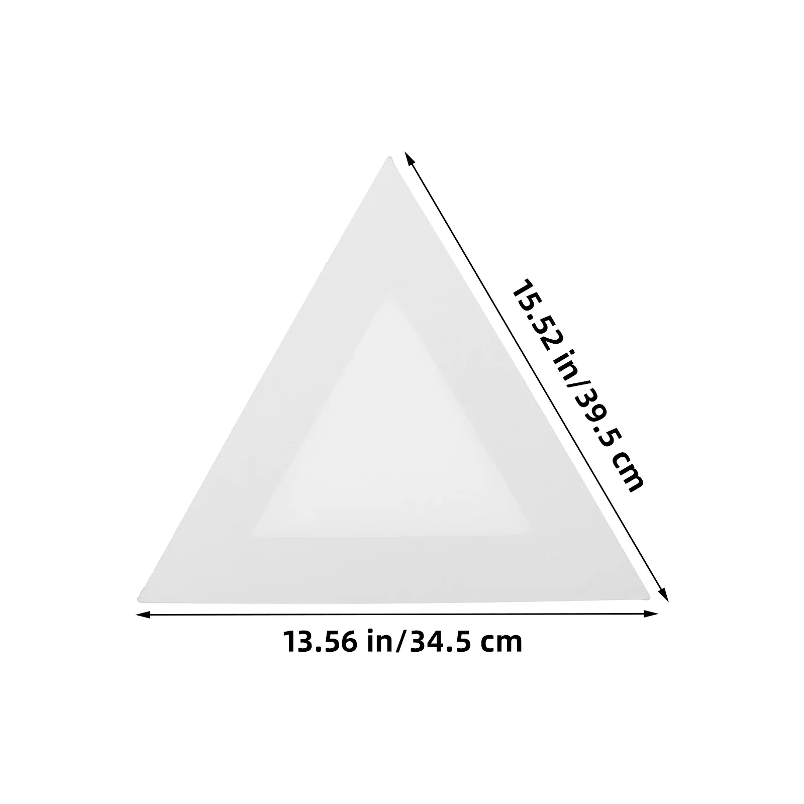 Triangle Canvas Board Strong Wear Resistant Oil Painting Panel Creative Design Painting Artist Board for Students Beginners