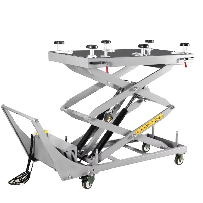 

1.0 T capacity electric vehicle battery lift table electric battery scissor lift mobile scissor lift