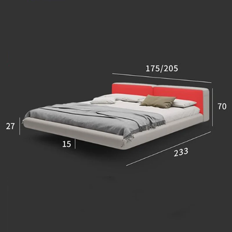 Fancy Luxury King Bed Nordic Minimalist Double Queen Size King Bed Bedroom Boys Muebles Para El Hogar Set Furniture Complete