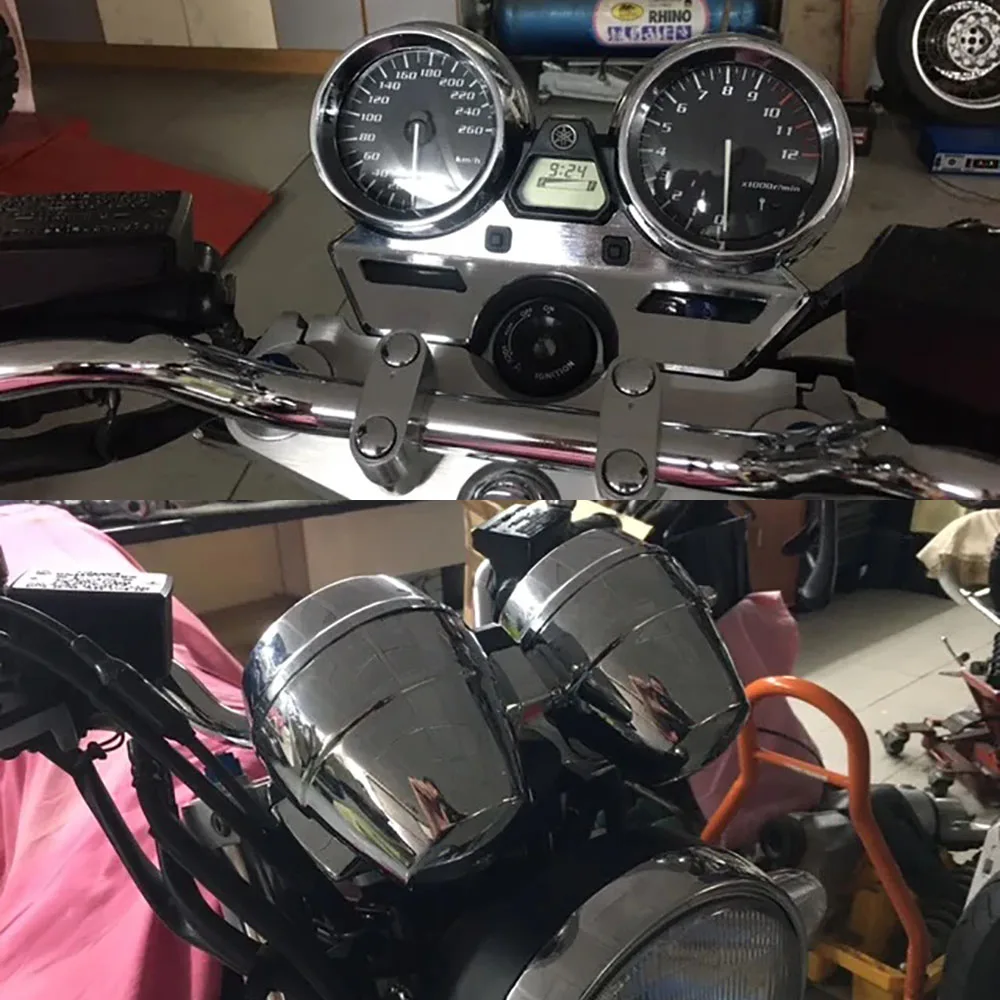 Motorcycle Speedo Meter Guages Cover For Yamaha XJR1300 XJR 1300 XJR400R 2004-2008 2005 2006 2007