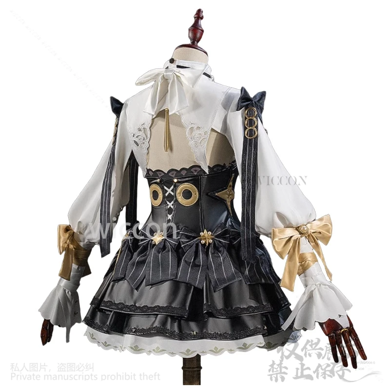 Anime Cosplay Astra Yao Chandelier Costume Game Zenless Zone Zero Sexy Idol Lolita Headwear Earrings For Girls Woman Customized