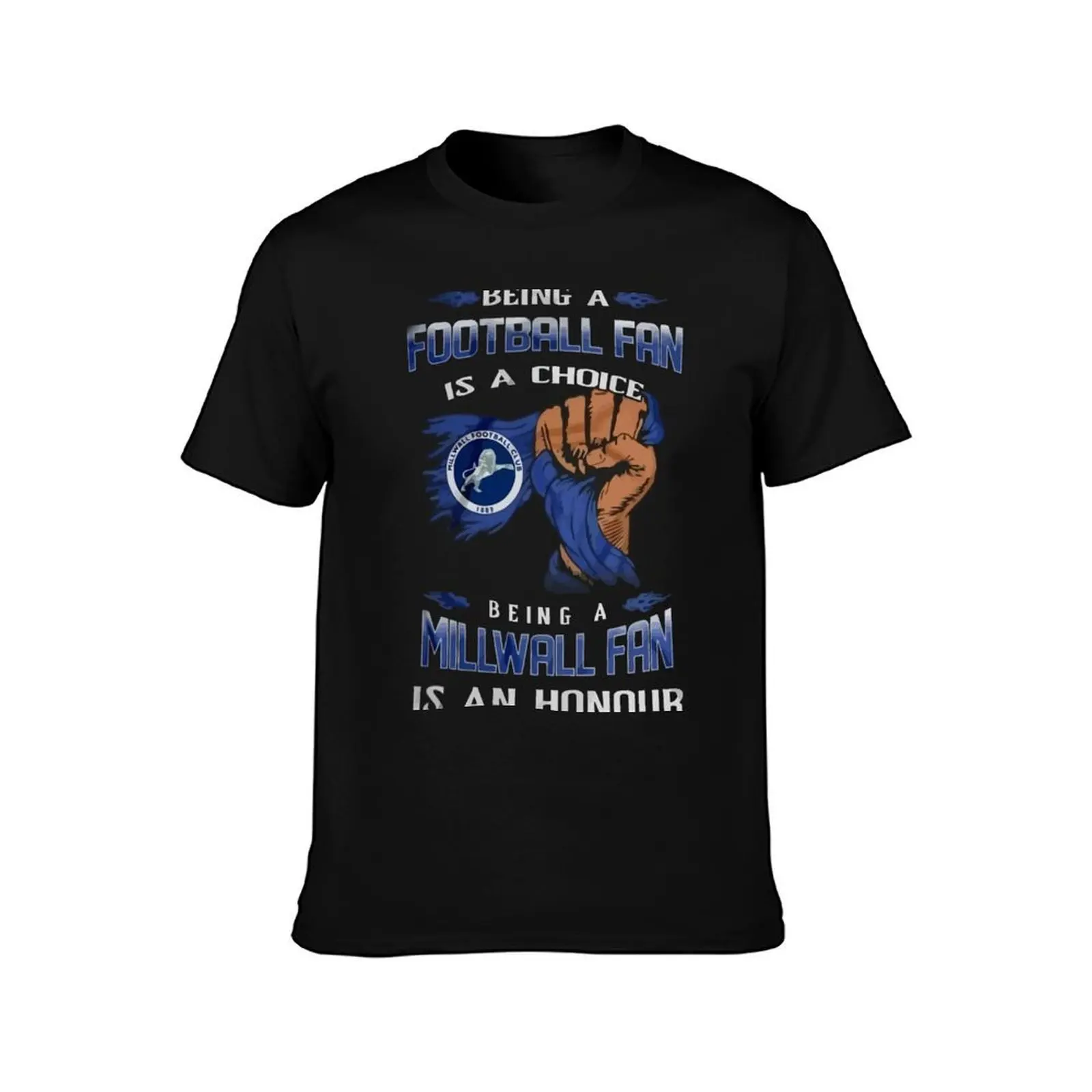 Being a Millwall Fan T-Shirt Quick Dry Training Short Sleeve Tee T-Shirt