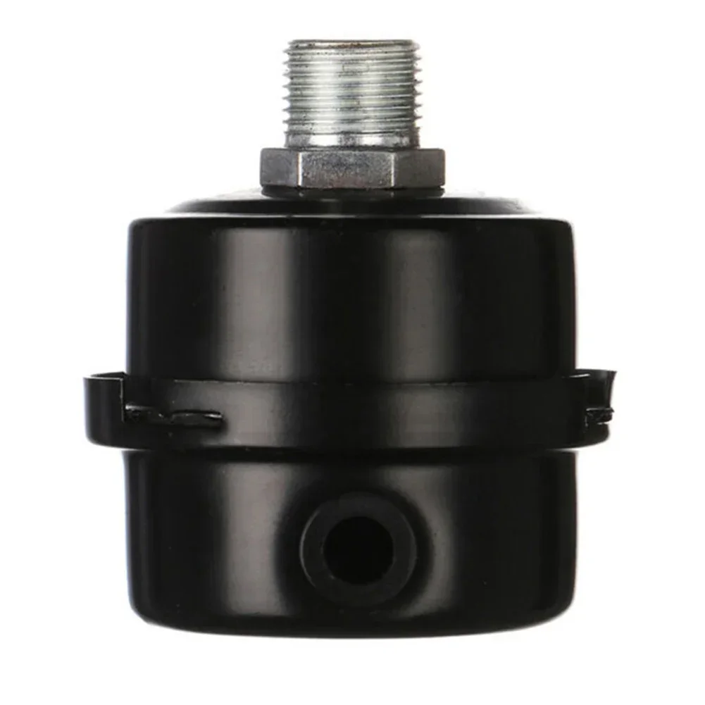 

1pc Silent Oil Air Compressor Filter Cartridge 20mm Air Compressor Spare Parts Metal Intake Filter Squelch Muffler