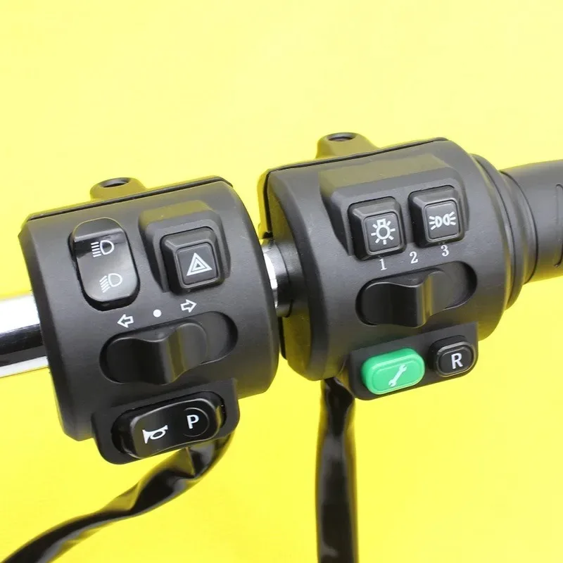 Motorrad Montage Elektrische Fahrzeug Lenker Schalter Montage Integrierte Dreh Griff Elektrische Neue Verkauf Gute – Detail 5