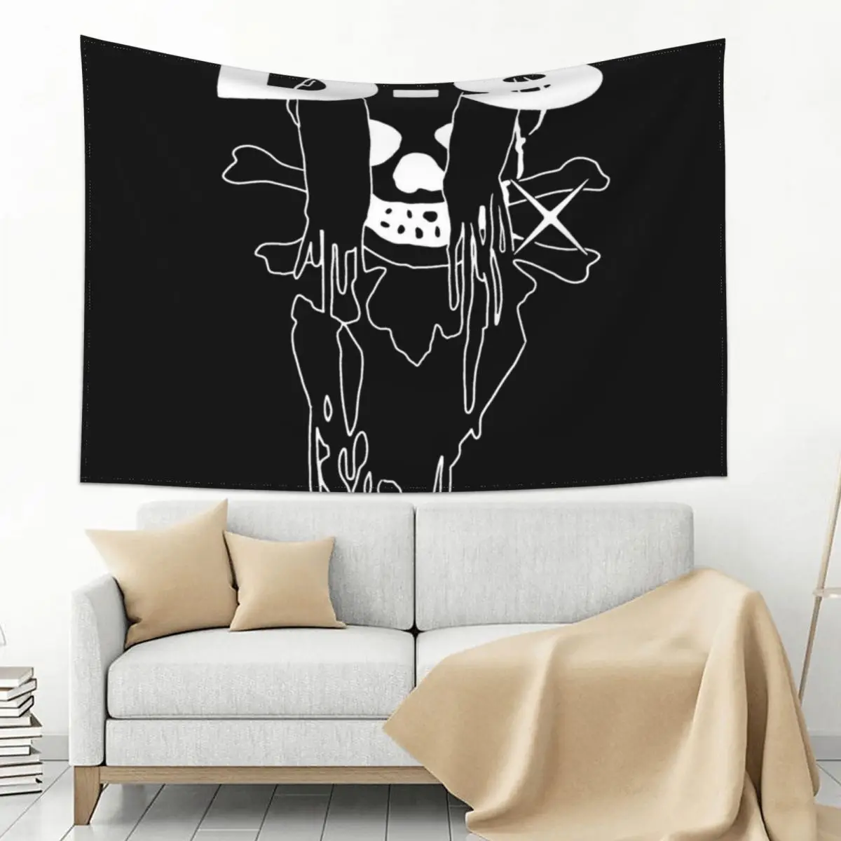 

Ecco2k Drain Gang Peroxide D9 logo Tapestry