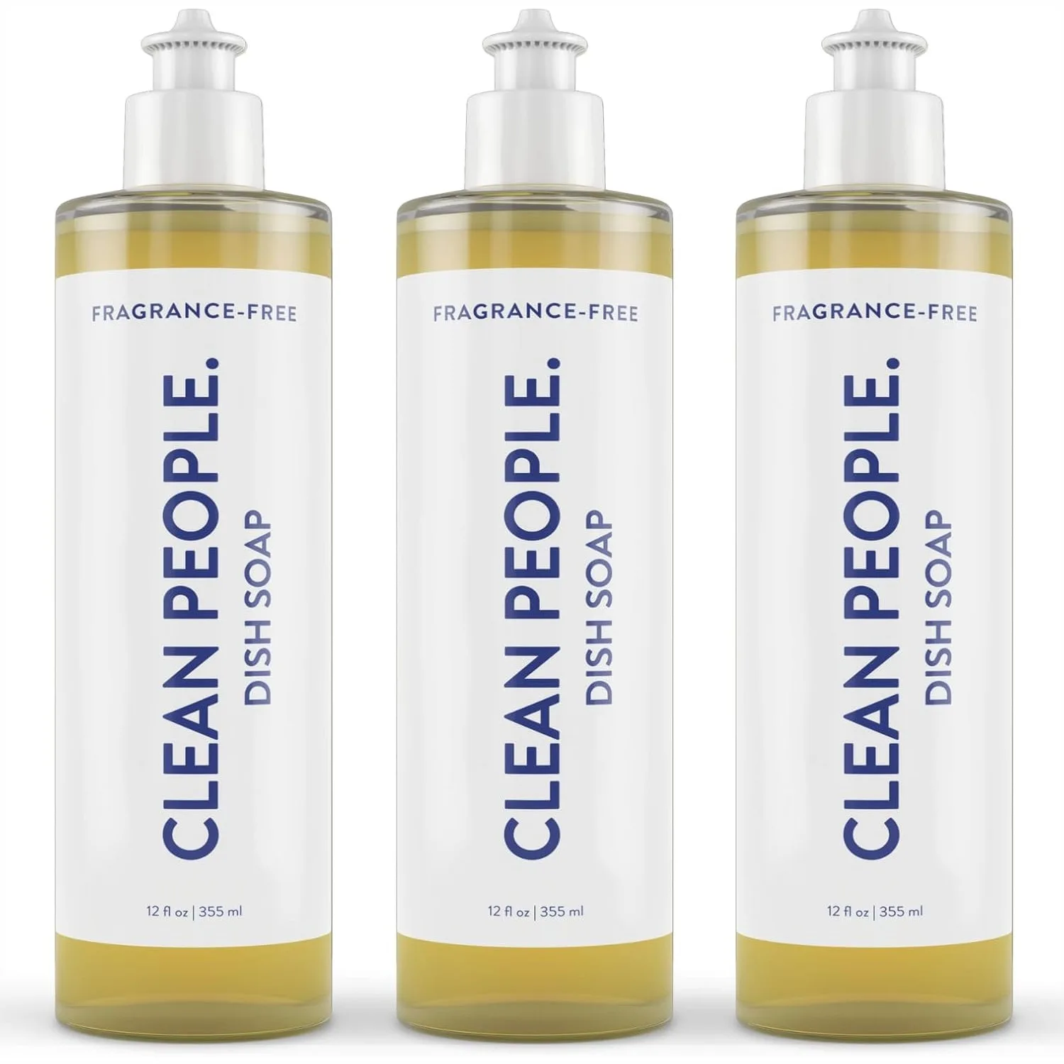 

Liquid Dish Soap - Simple Ingredients, Extra Scrubbing Power, Fragrance Free 12 fl oz (3 Pack)
