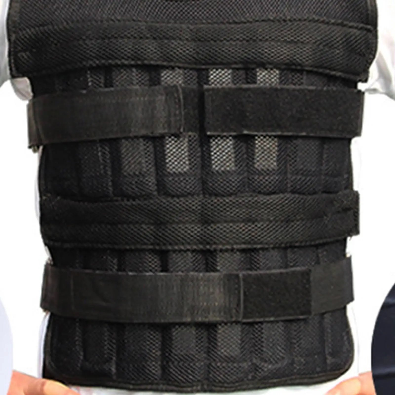 Oxford Weighted Training Vest for Physical Exercise Adjustable Waistcoat for Gym and Fitness Activities