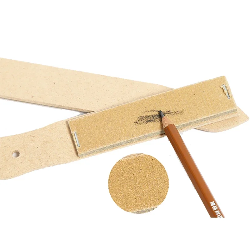 10 pc Sketch pencil sandpaper board drawing pencil polishing pen tip sandpaper color powder paper rub brush sharpening sandpaper